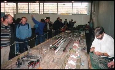 H0-Anlage in Bremen 2002